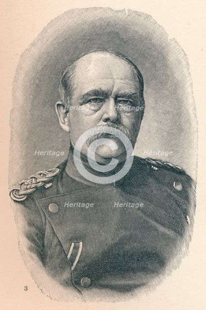 '3 - Otto Van Bismarck At Four Stages Of His Career', 1907. Artist: Unknown.