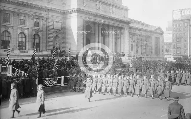 308th, 4 Feb 1918. Creator: Bain News Service.