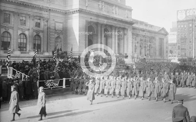 308th, 4 Feb 1918. Creator: Bain News Service.