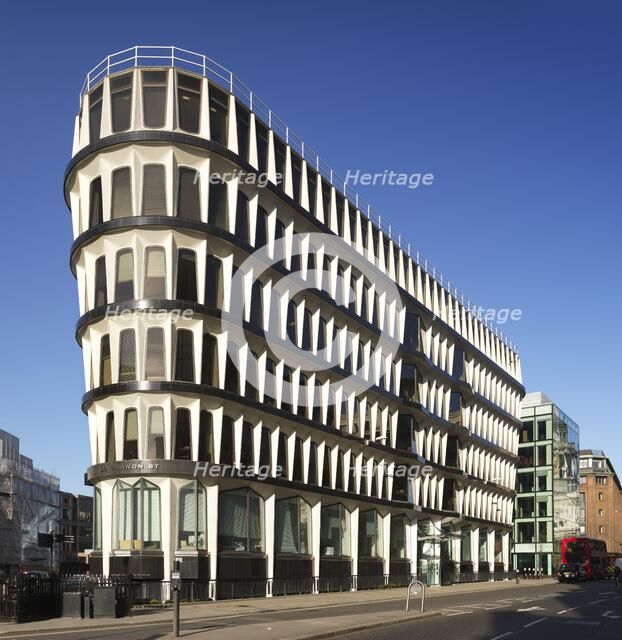 30 Cannon Street, City of London, c2010s(?). Artist: James O Davies.