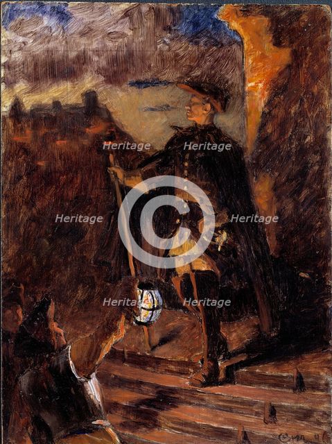 30th November. Sketch, 1896. Creator: Gustaf Cederström.