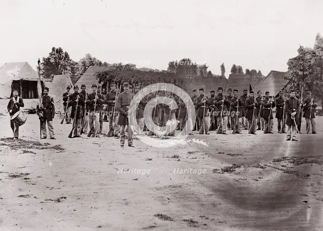 30th Pennsylvania Infantry, 1861-65. Creator: Unknown.