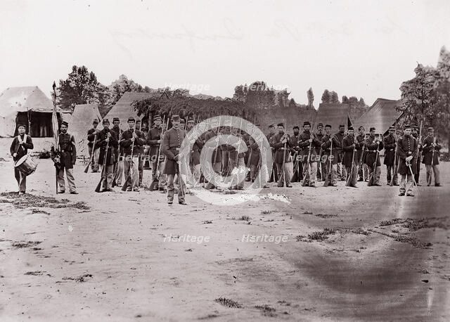 30th Pennsylvania Infantry, 1861-65. Creator: Unknown.