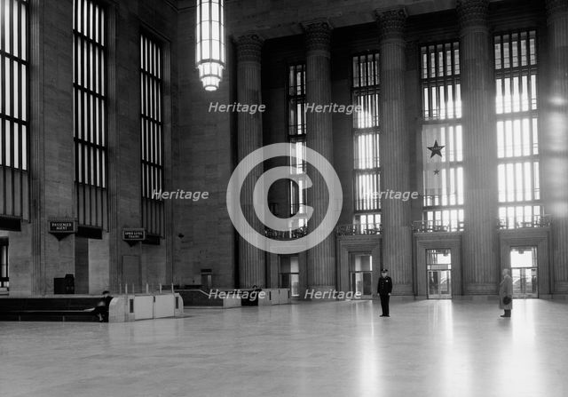 30th St. station, Philadelphia, Pennsylvania, 1945. Creator: Gottscho-Schleisner, Inc.