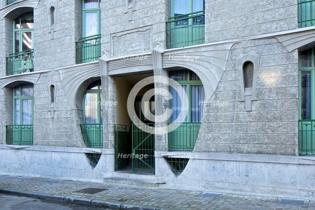 32-40 Rue Marconi, Brussels, Belgium, (1901), c2014-c2017. Artist: Alan John Ainsworth.