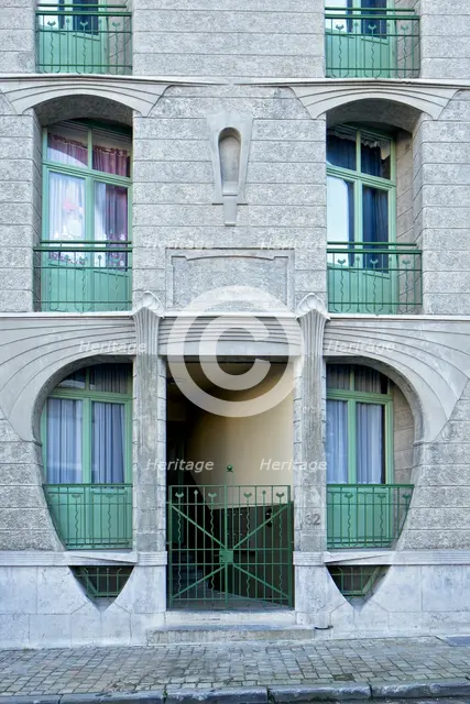 32-40 Rue Marconi, Brussels, Belgium, (1901), c2014-c2017. Artist: Alan John Ainsworth.