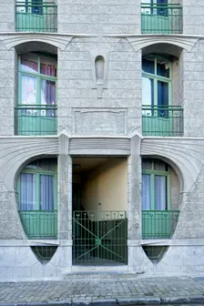 32-40 Rue Marconi, Brussels, Belgium, (1901), c2014-c2017. Artist: Alan John Ainsworth