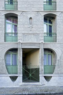 32-40 Rue Marconi, Brussels, Belgium, (1901), c2014-c2017. Artist: Alan John Ainsworth