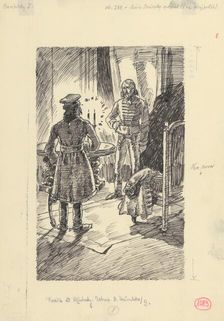 32.- Moric recognized him at first sight, 1953. Creator: Andrej Kovacik