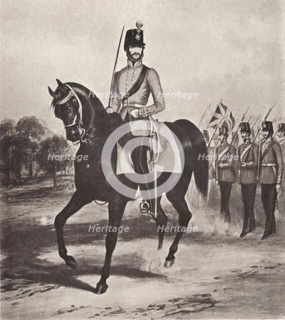 '33rd (1st Yorkshire West Riding) (Review Order)', 1855 (1909). Creator: John Harris the Younger.