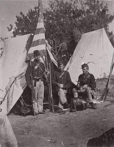 33rd New York Infantry, ca. 1861. Creator: Unknown