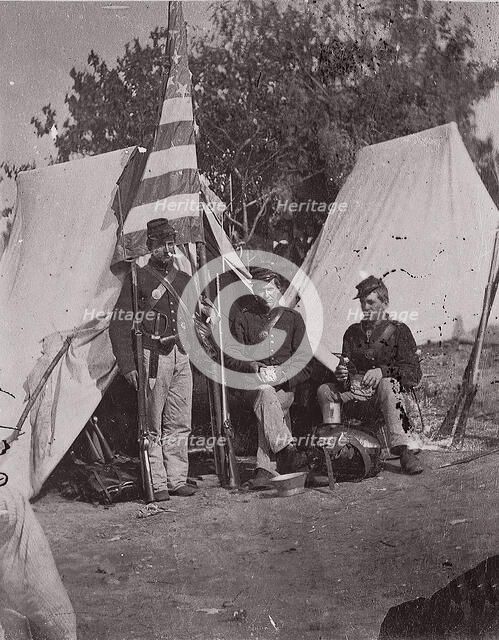 33rd New York Infantry, ca. 1861. Creator: Unknown.