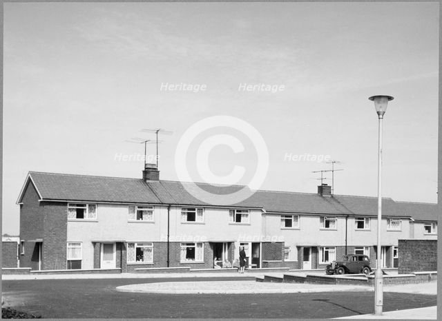 34-40 Lee Avenue, Shilbottle, Northumberland, 1960-1965. Creator: Phillipson and Son.