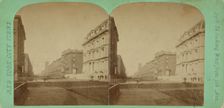 34th Street looking west from 5th Ave, c1850-1930. Creator: Unknown