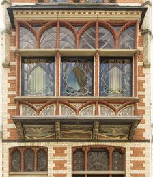 35 Rue le Correge, Brussels, Belgium, (1898), c2014-2017. Artist: Alan John Ainsworth