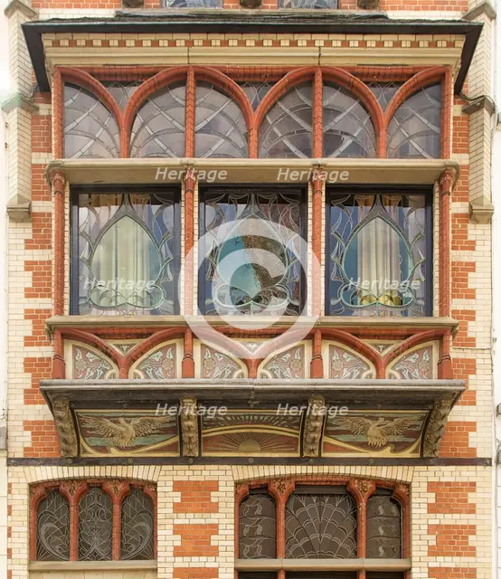 35 Rue le Correge, Brussels, Belgium, (1898), c2014-2017. Artist: Alan John Ainsworth.