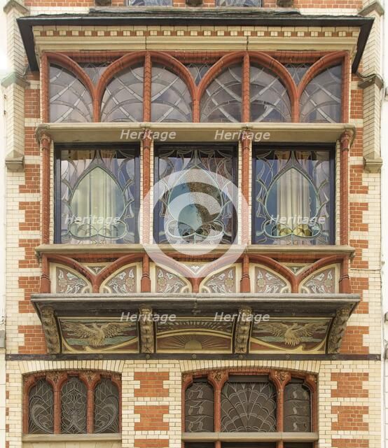 35 Rue le Correge, Brussels, Belgium, (1898), c2014-2017. Artist: Alan John Ainsworth.