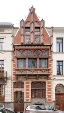 35 Rue le Correge, Brussels, Belgium, (1898), c2014-2017. Artist: Alan John Ainsworth