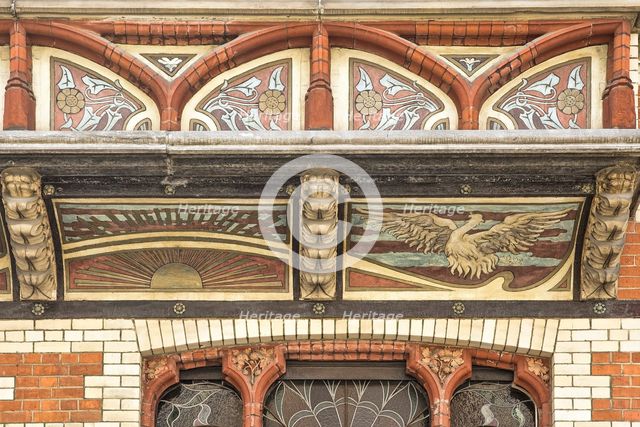 35 Rue le Correge, Brussels, Belgium, (1898), c2014-2017. Artist: Alan John Ainsworth.