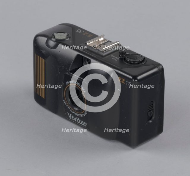 35mm camera from the studio of H.C. Anderson, 1990s. Creator: Vivitar.