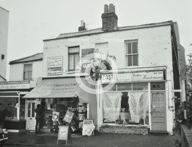 399-401 High Road, Woodford Green, Redbridge, London: front elevations, 1970. Creator: Unknown.