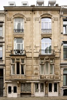 39 & 41 Rue De Magistrat, Ixelles, Brussels, Belgium, (1904), c2014-2017. Artist: Alan John Ainsworth