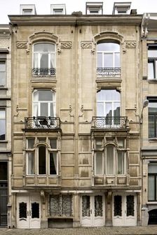39 & 41 Rue De Magistrat, Ixelles, Brussels, Belgium, (1904), c2014-2017. Artist: Alan John Ainsworth