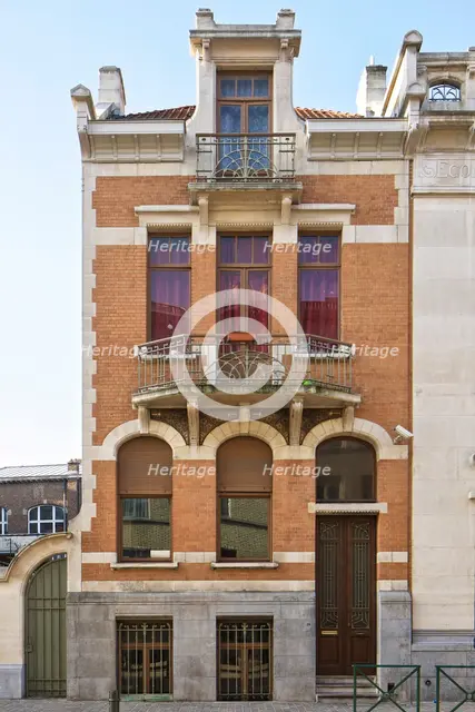 39 Rue Rodenbach, Brussels, Belgium, (1911), c2014-c2017. Artist: Alan John Ainsworth.