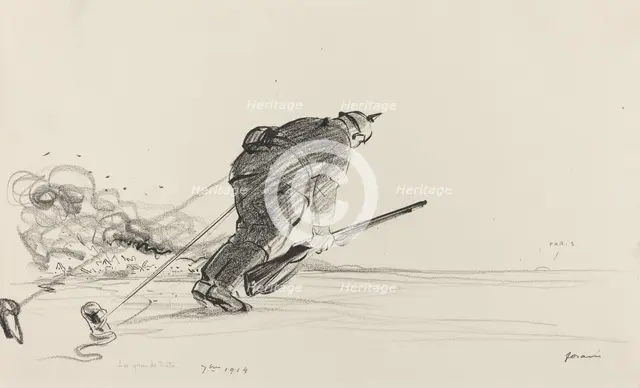 7me 1914, c. 1914/1919. Creator: Jean Louis Forain.