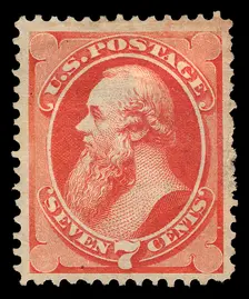 7c Edwin M. Stanton single, September 10, 1873. Creator: Unknown
