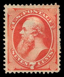 7c Edwin M. Stanton single, September 10, 1873. Creator: Unknown