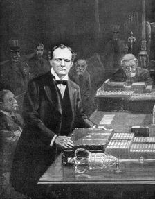 7th May, The Meeting of the House of Commons Westminster, London, 1910.Artist: Ralph Cleaver