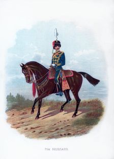 7th Hussars 1889