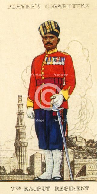 '7th Rajput Regiment', 1936. Creator: Unknown.