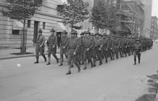 7th Regt. Rookies, between c1915 and c1920. Creator: Bain News Service