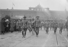 7th Regt. Return, between c1915 and c1920. Creator: Bain News Service