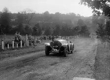 4.5 litre Invicta, Bugatti Owners Club Hill Climb, Chalfont St Peter, Buckinghamshire, 1935. Artist: Bill Brunell