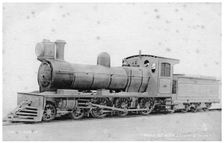 4-6-0 tender engine, steam locomotive built by Kerr, Stuart and Co, early 20th century.Artist: Raphael Tuck