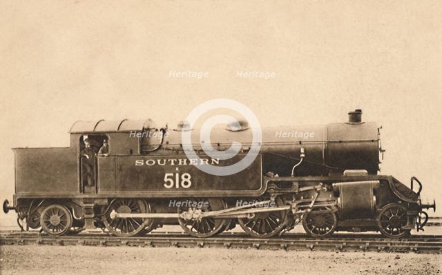'4.6.2. Tank Engine No. E.518', early 1900s. Creator: Unknown.