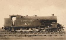 4.8.2. Tank Engine No. E. 492 early 20th century. Creator: Unknown