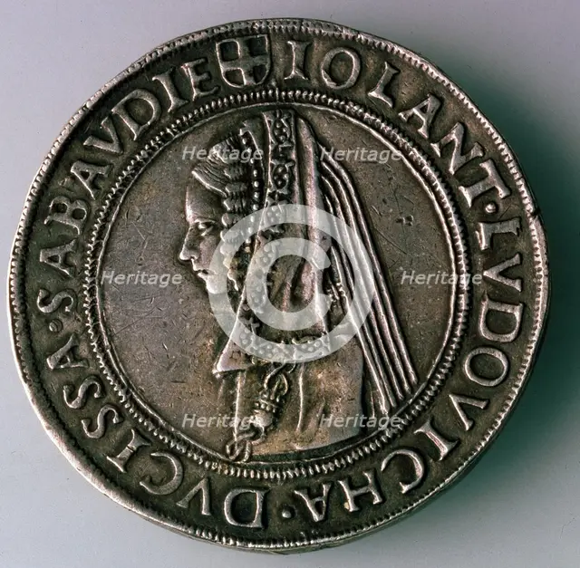 '4-Testoon. Duchy Savoy, Italy', (Reverse: Iolanta Ludovica, Duchess of Savoy), 1497-1504. Artist: Unknown