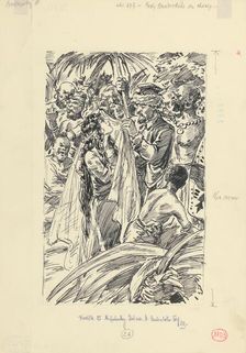 4.-Benovsky's fingers were trembling..., 1953. Creator: Andrej Kovacik