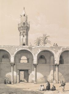 4. Mosquée d’Amrou, au Kaire, 1843. Creator: Joseph Philibert Girault De Prangey