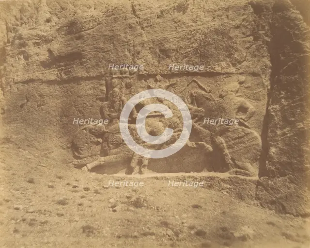 (4) [Naksh-i Rustam, Near Persepolis], 1840s-60s. Creator: Luigi Pesce.
