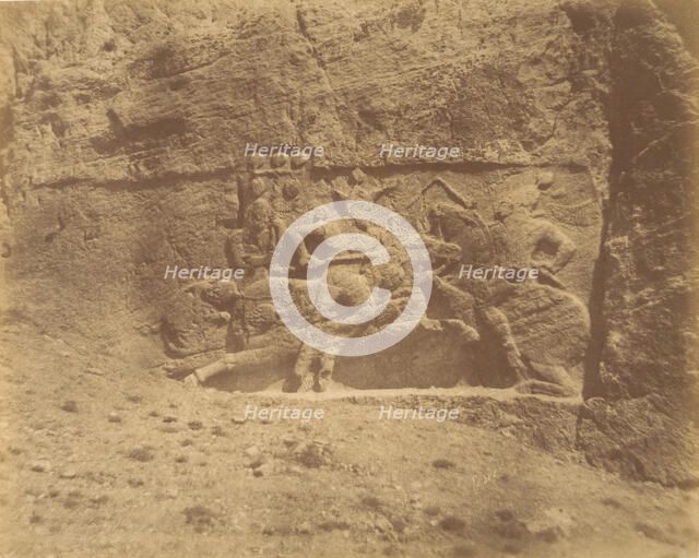 (4) [Naksh-i Rustam, Near Persepolis], 1840s-60s. Creator: Luigi Pesce.