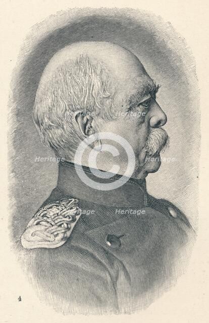 '4 - Otto Van Bismarck At Four Stages Of His Career', 1907. Artist: Unknown.