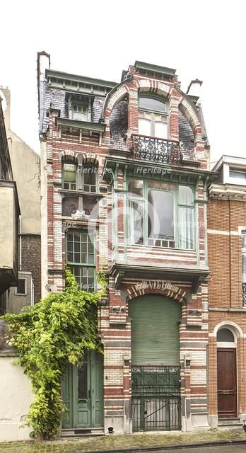 4 Rue de l'Abdication, Brussels, Belgium, (1902) c2014-2017. Artist: Alan John Ainsworth.