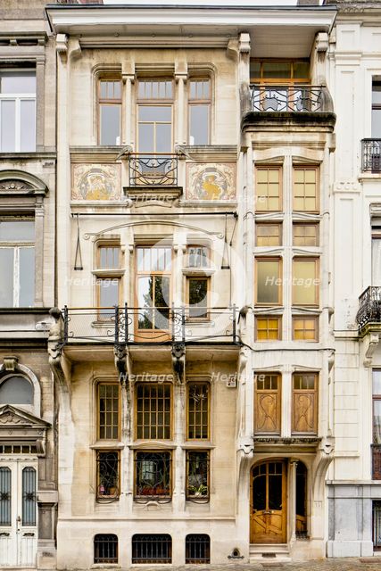41 Place Louise Morichar, Brussels, Belgium, (1900), c2014-c2017. Artist: Alan John Ainsworth.
