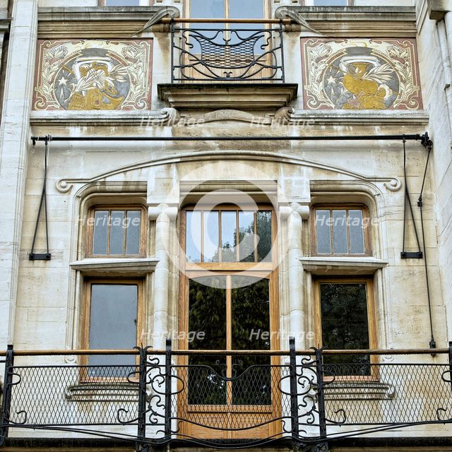 41 Place Louise Morichar, Brussels, Belgium, (1900), c2014-c2017. Artist: Alan John Ainsworth.