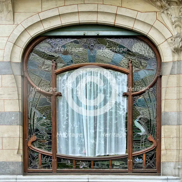 41 Place Louise Morichar, Brussels, Belgium, (1900), c2014-c2017. Artist: Alan John Ainsworth.